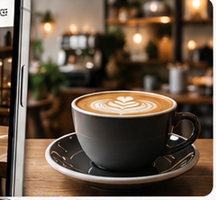 Warm independent cafe