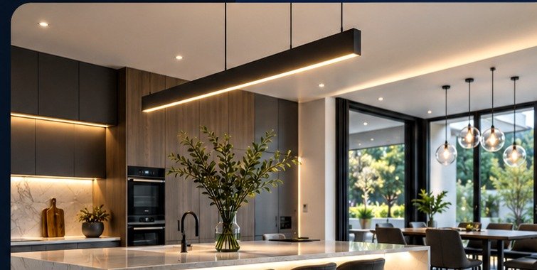 Modern lighting installation