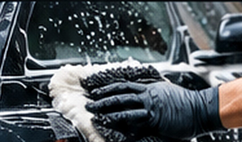 Glossy car paint